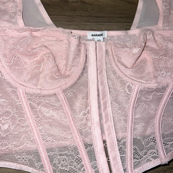 Garage long sleeve corset top - Picture 4 of 4